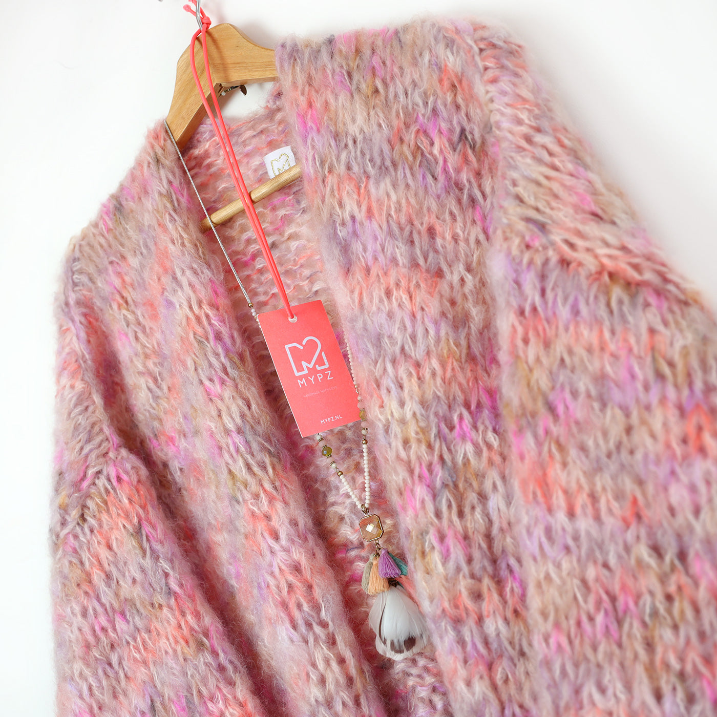 Knitting Kit – MYPZ Short Chunky Mohair Cardigan Soft Glow No.15 (ENG-NL)
