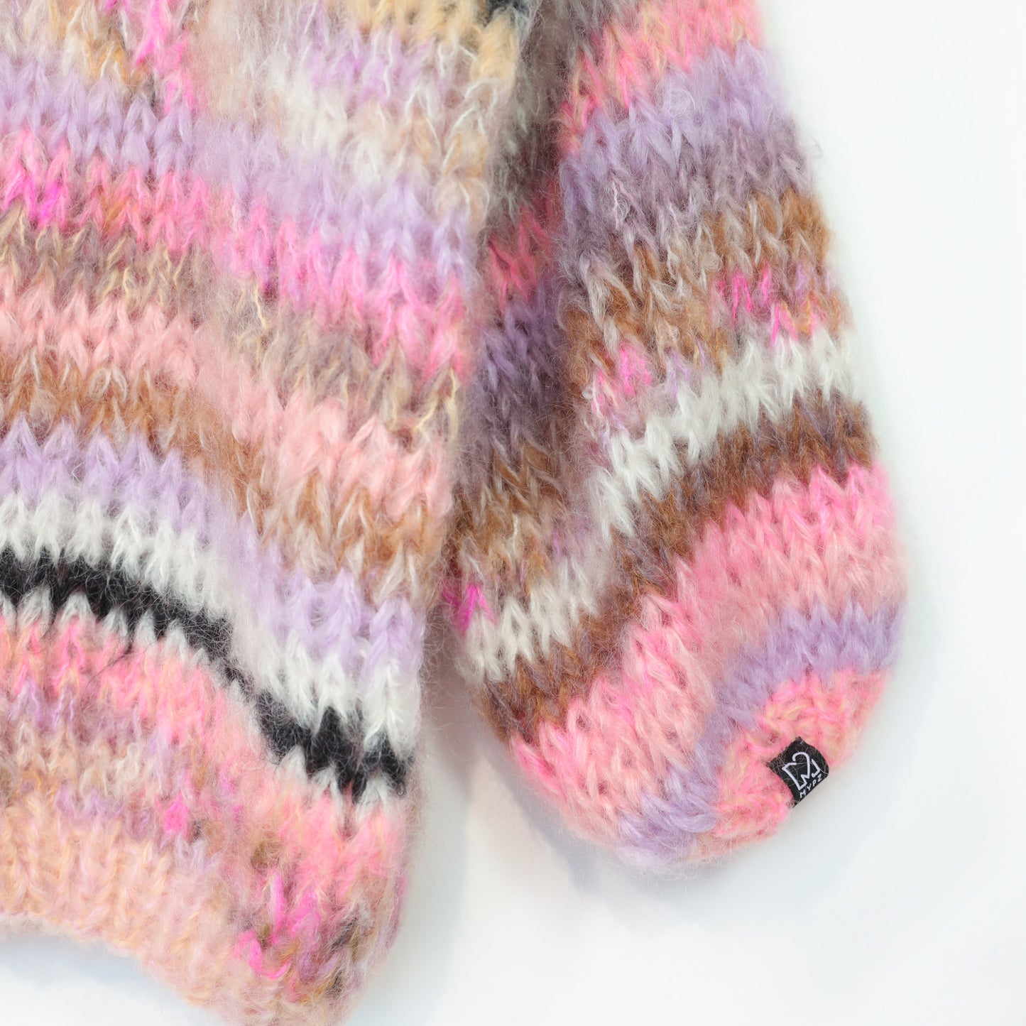 Breipakket – MYPZ Chunky Mohair Cardigan Funky Caramel No.15 (ENG-NL-DE)