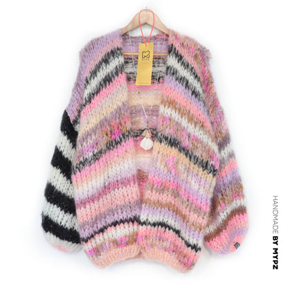 Breipakket – MYPZ Chunky Mohair Cardigan Funky Caramel No.15 (ENG-NL-DE)