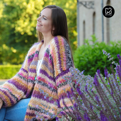 Breipakket – MYPZ Chunky Mohair Vest Golden Brown No.15 (ENG-NL)
