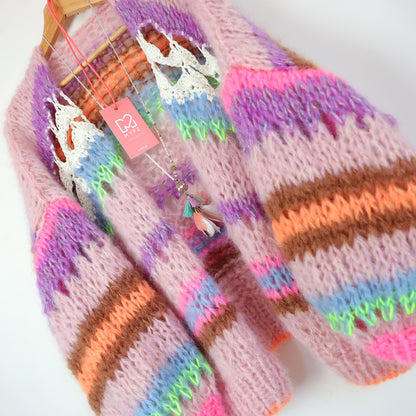 Breipakket – MYPZ Chunky Mohair vest Miami No.15 (ENG-NL)