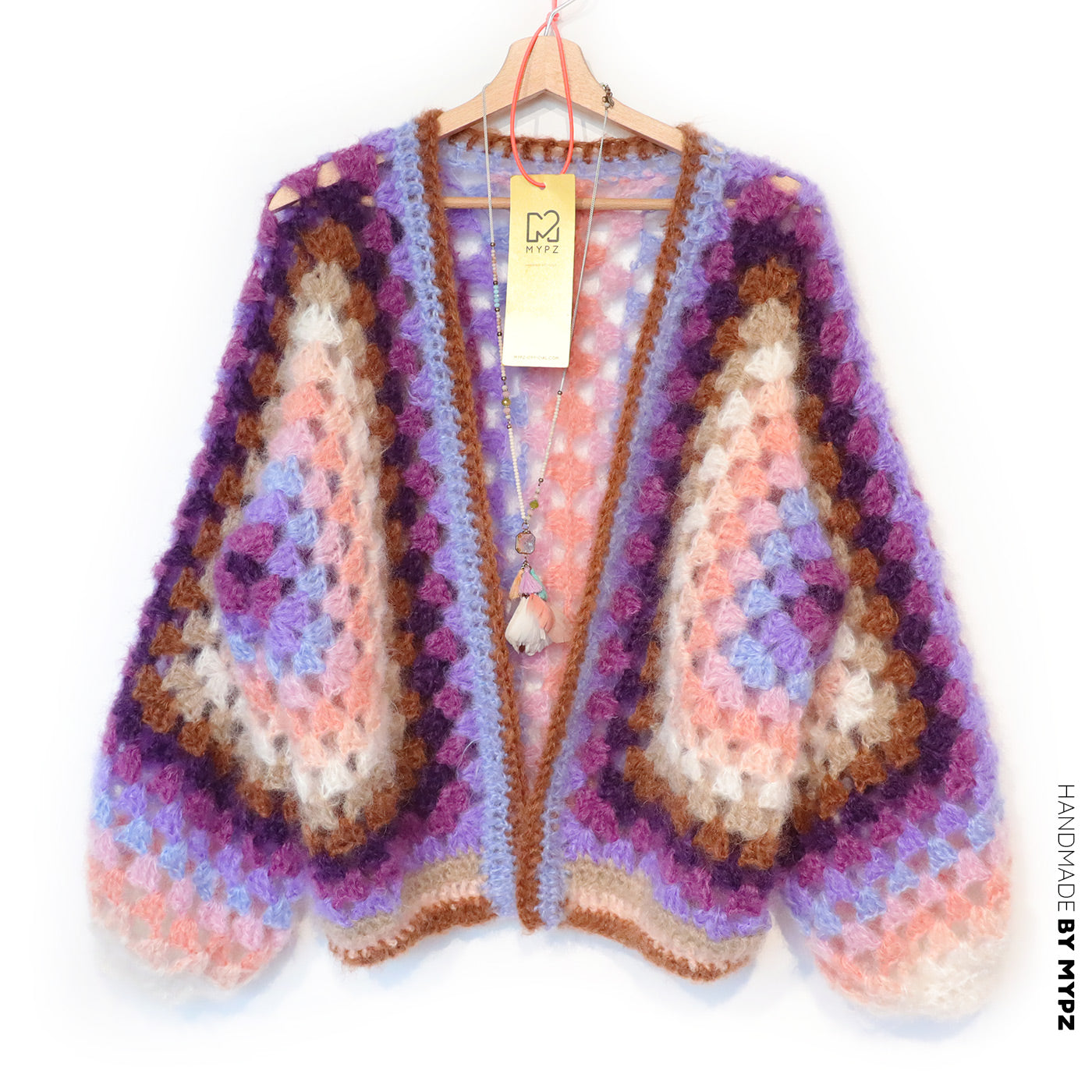 Crochet pattern - MYPZ Hexagon Cardigan Elise (ENG-NL-DE)