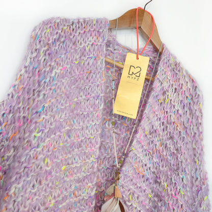 Breipakket – MYPZ kort Chunky Mohair-Merino vest Confetti Nights No.15 (ENG-NL-DE)