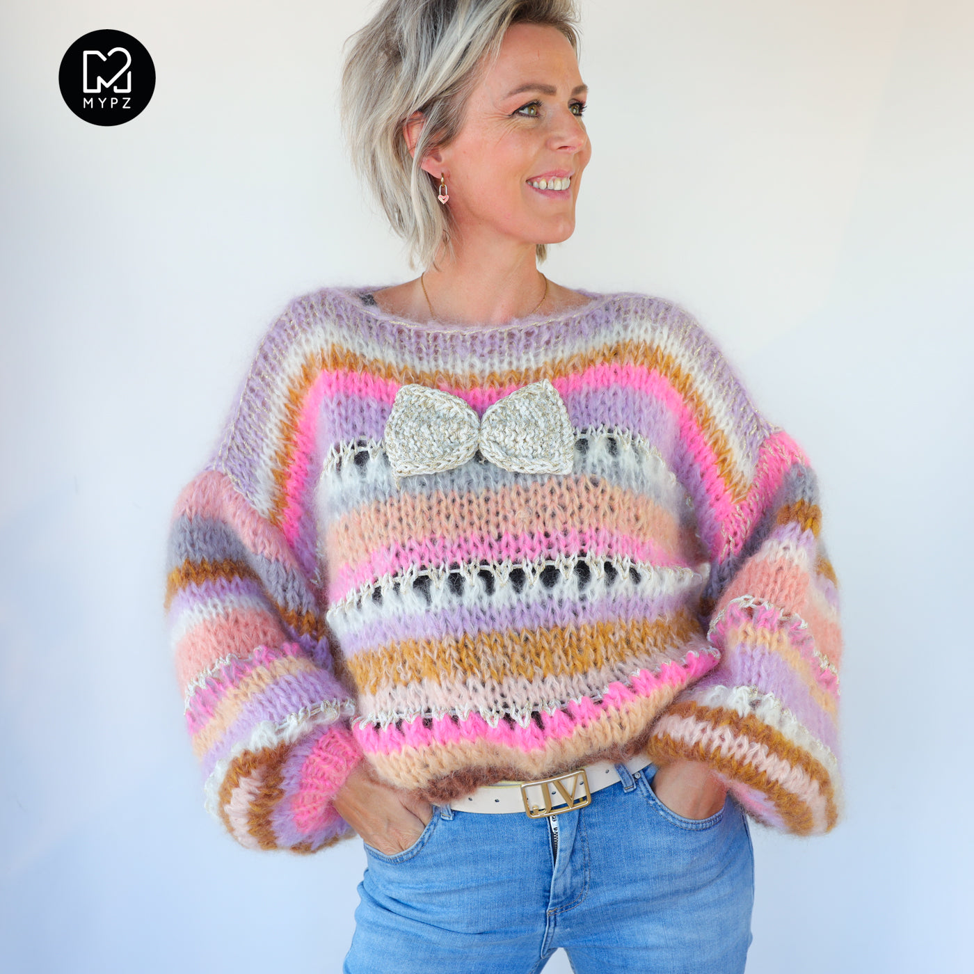 Breipakket – Chunky Mohair Pullover Bijoux No.12 (ENG-NL)