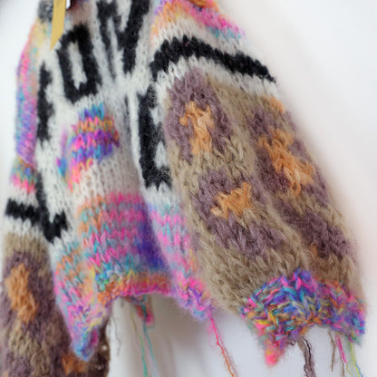Breipatroon – MYPZ Chunky Mohair trui #ONELOVE No15 (ENG-NL)