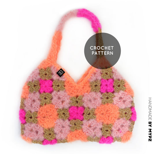 Haakpatroon - MYPZ Diamonds tas (ENG-NL-DE-FR-ES)