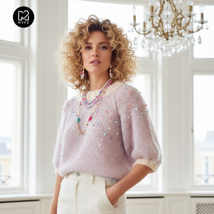 Breipakket – MYPZ light top-down top Diamonds and Pearls No10 (ENG-NL)