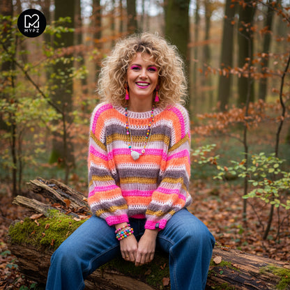 Haakpakket – MYPZ Chunky pullover Georgie (ENG-NL-DE)