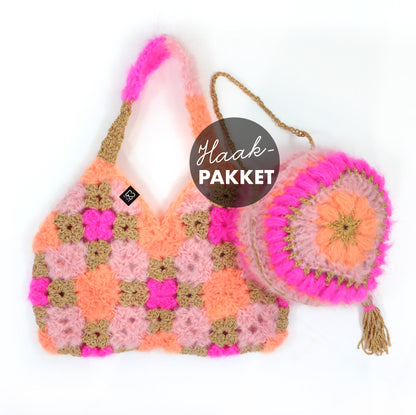 Haakpakket - MYPZ 3D Hart tas + Diamonds tas (ENG-NL-DE-FR-ES)