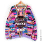 Haakpakket - MYPZ Mohair Granny stripes vest Muse (ENG-NL)