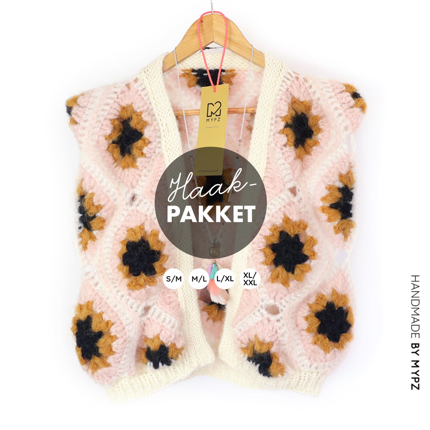 Haakpakket - MYPZ Masterpiece Gilet Goldy (ENG-NL)
