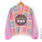 Haakpatroon - MYPZ Dreamy Granny square bomber vest Off White (ENG-NL)