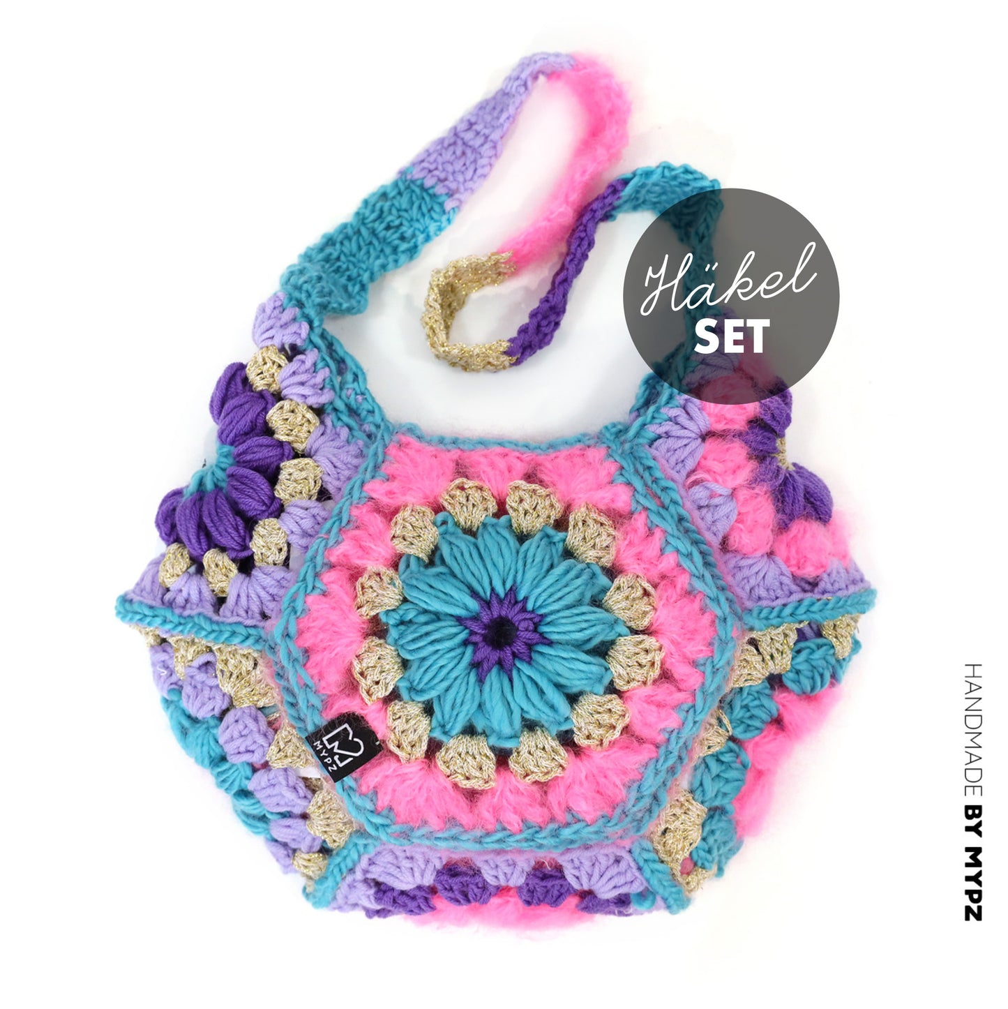 Haakpakket - MYPZ hexagon bag Pacha (ENG-NL-DE)