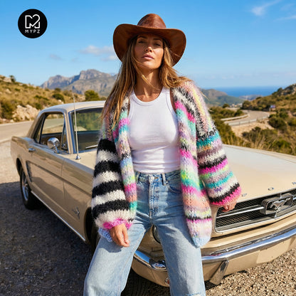 Breipakket – MYPZ Chunky Mohair Vest Indian Summer No.15 (ENG-NL)