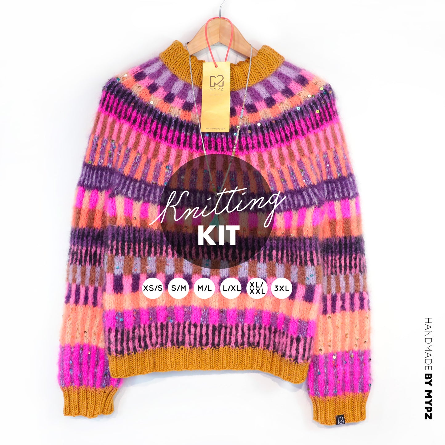 Breipakket – MYPZ top-down sweater Boho Firefly No6 (ENG-NL-DE)