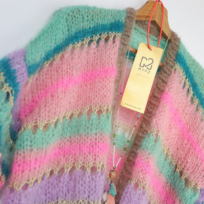 Breipakket – MYPZ Light Mohair vest Faby No10 (ENG-NL-DE)