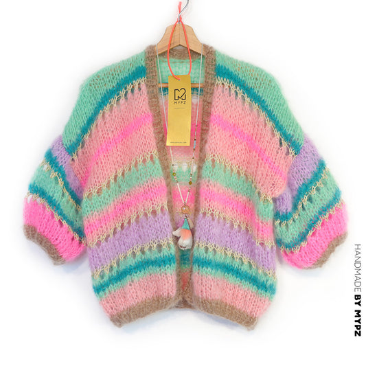 Breipakket – MYPZ Light Mohair vest Faby No10 (ENG-NL-DE)
