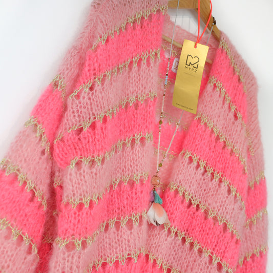 Breipakket – MYPZ cropped vest van licht mohair Summerflow nr. 10 (ENG-DE-NL-ES-FR-IT-DA-SV-NO)