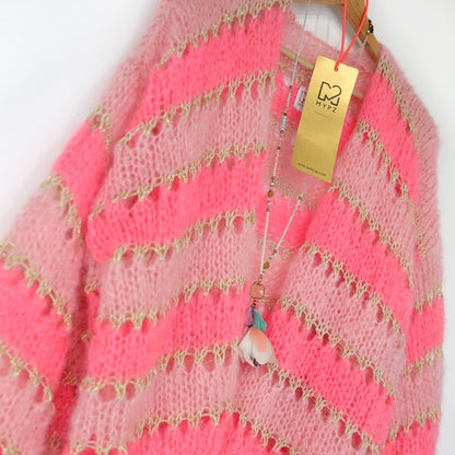 Knit pattern – MYPZ Short Light Mohair Cardigan Summerflow No10 (ENG-NL-DE)