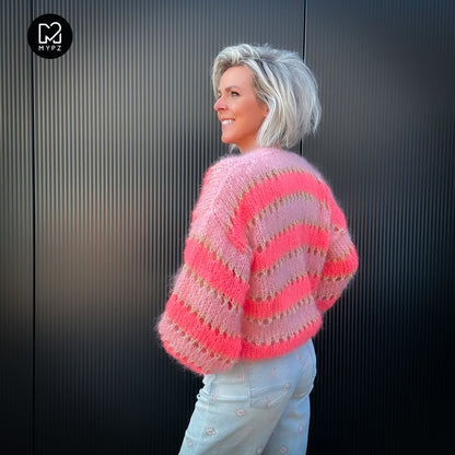 Knit pattern – MYPZ Short Light Mohair Cardigan Summerflow No10 (ENG-NL-DE)