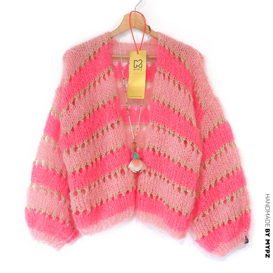Breipatroon – MYPZ kort vestje van lichte mohair Summerflow nr. 10 (ENG-DE-NL-ES-FR-IT-DA-SV-NO)