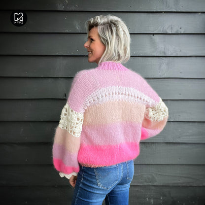 Breipatroon – MYPZ Light Mohair Vest Sugar Pop No.9 (ENG-NL)