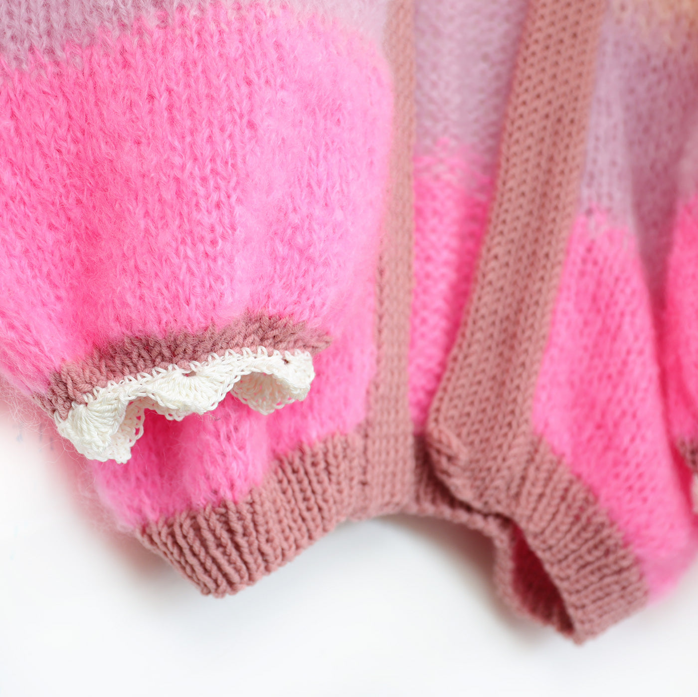 Knit pattern – MYPZ Light Mohair Cardigan Sugar Pop No.9 (ENG-NL)