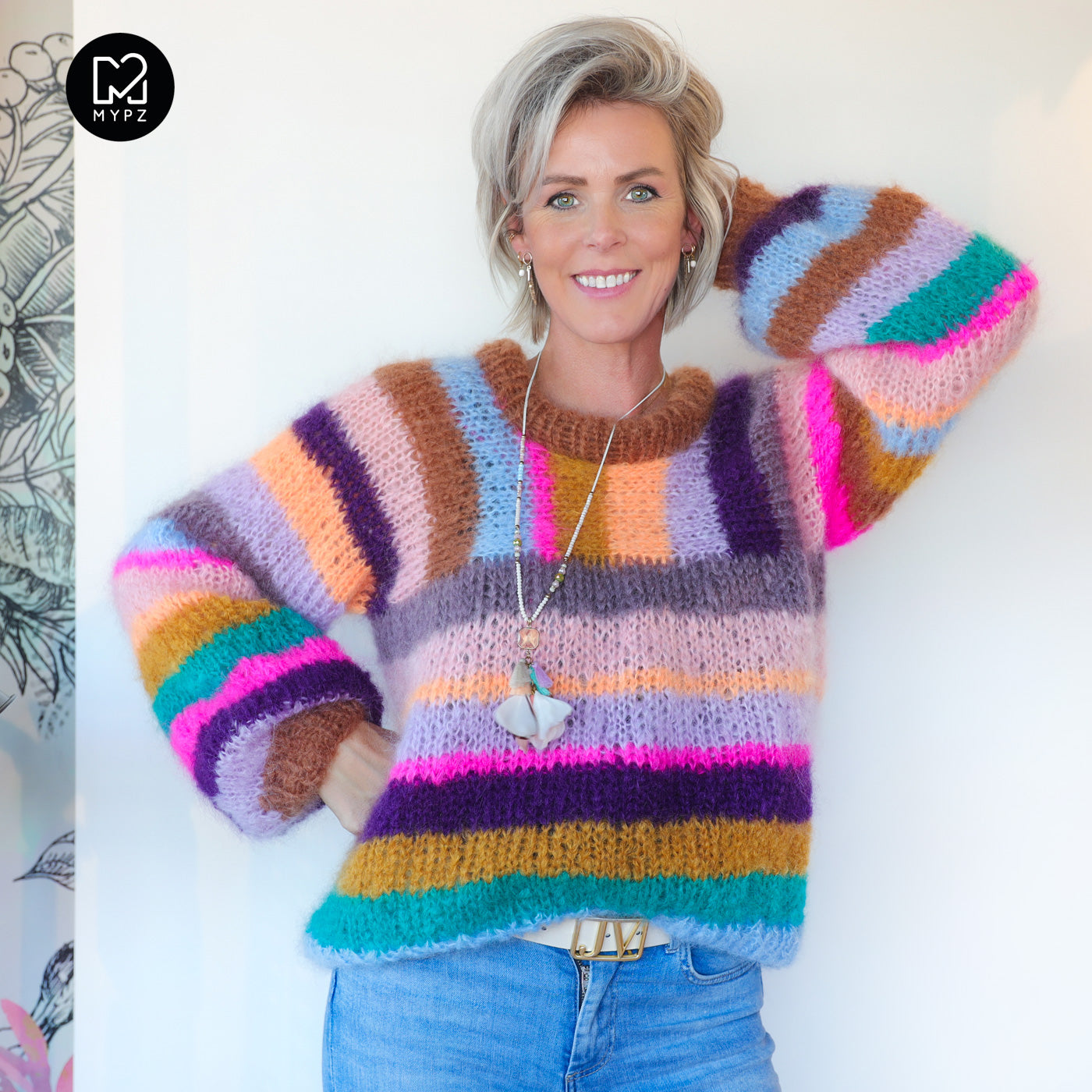 Breipatroon – MYPZ Light Mohair pullover Como No9 (ENG-NL-DE)