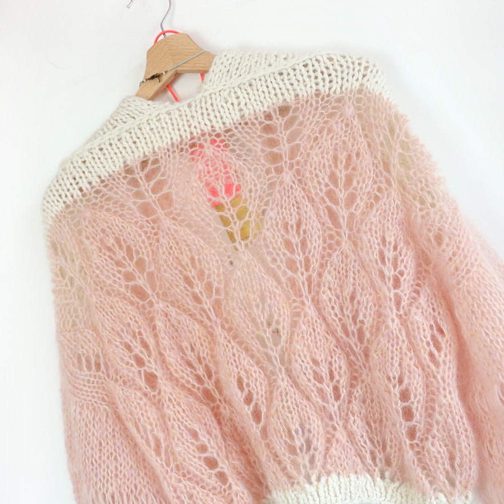 Knitting pattern – MYPZ Light Mohair Cardigan Leaves No9 (ENG-NL)