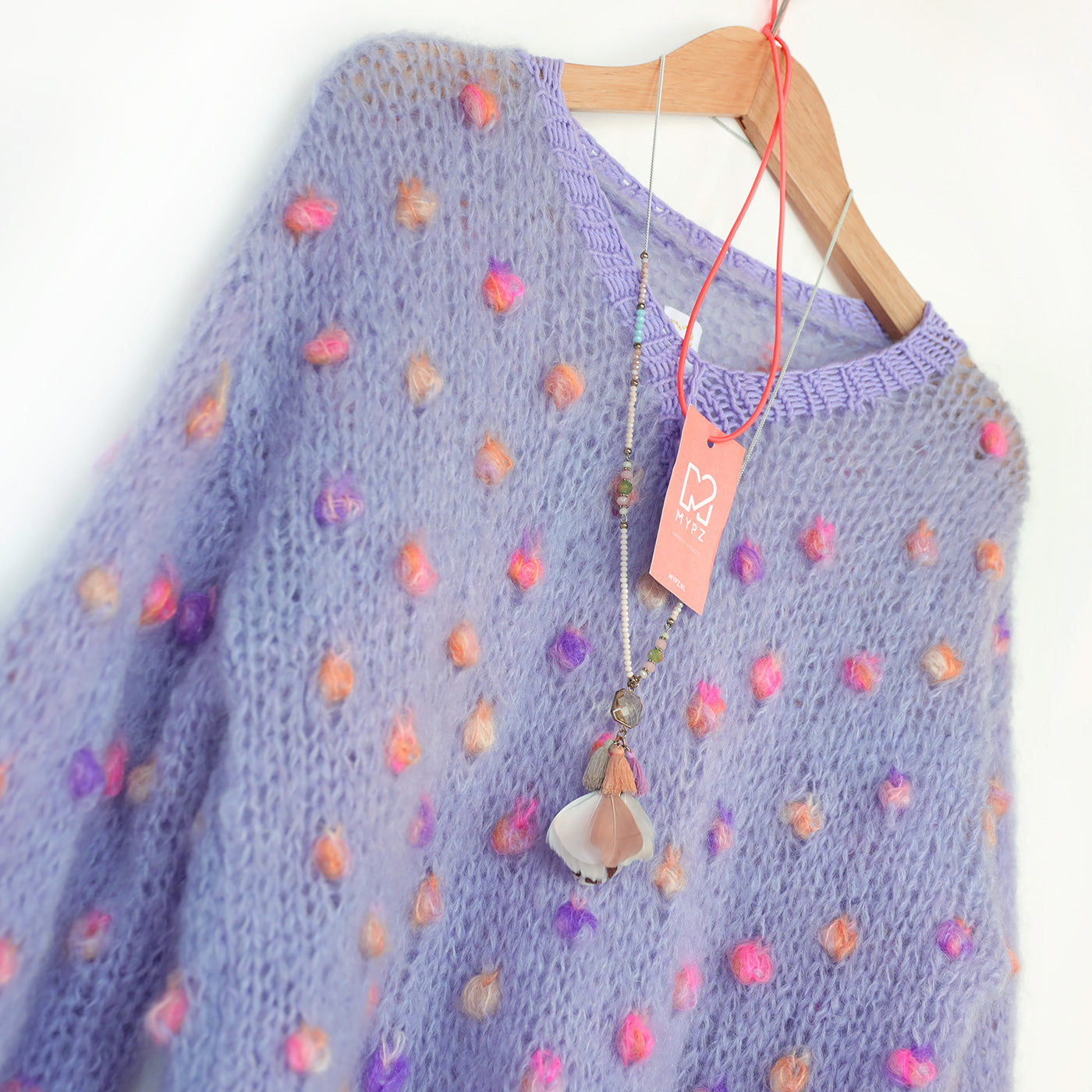 Breipakket – MYPZ Light Mohair trui Lavender no10 (ENG-NL)