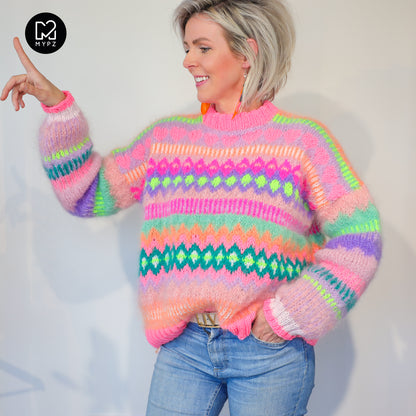Nordic Pullover Pink Sugar
