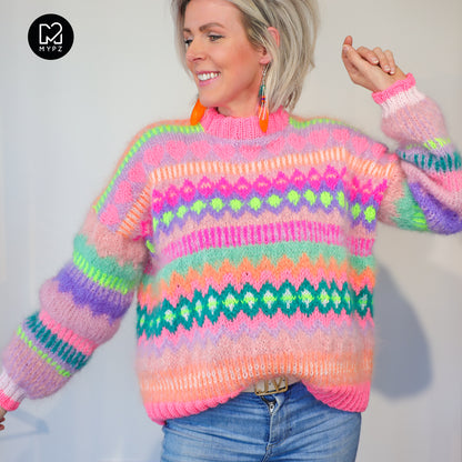 Nordic Pullover Pink Sugar