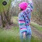 Haakpakket - MYPZ Granny square Mohair vest Purple-Candy (ENG-NL-DE)