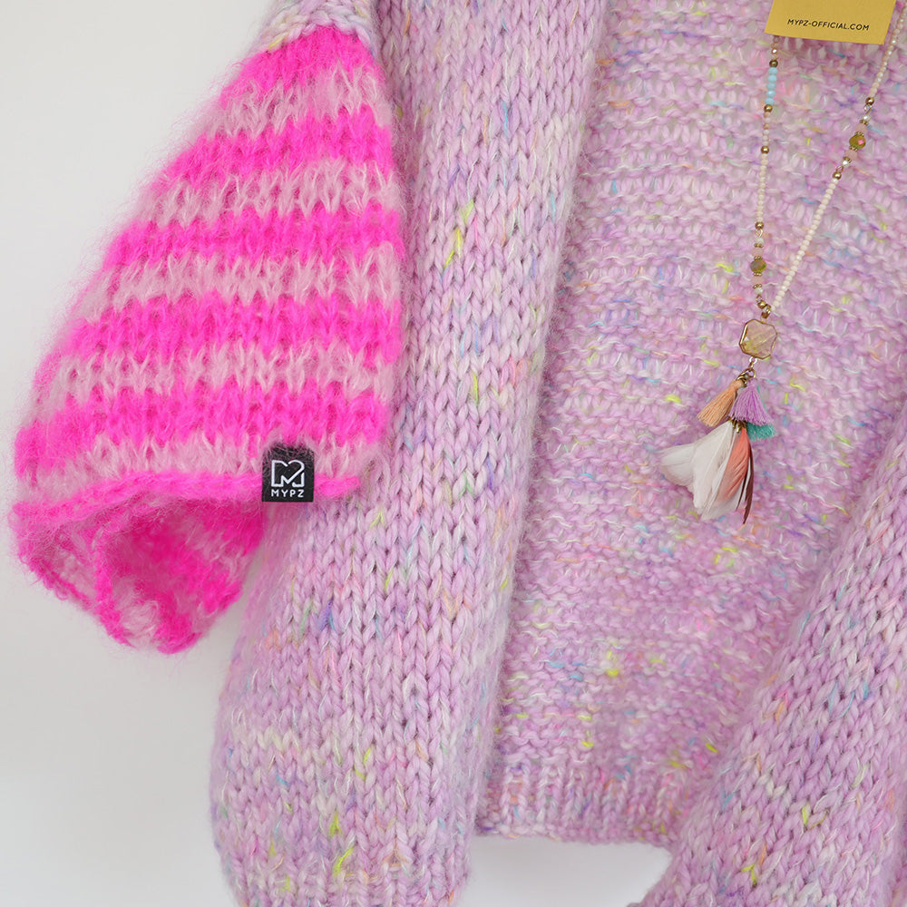 Knitting pattern – MYPZ short Alpaca-Mohair Cardigan Adorable No10 (ENG-NL)