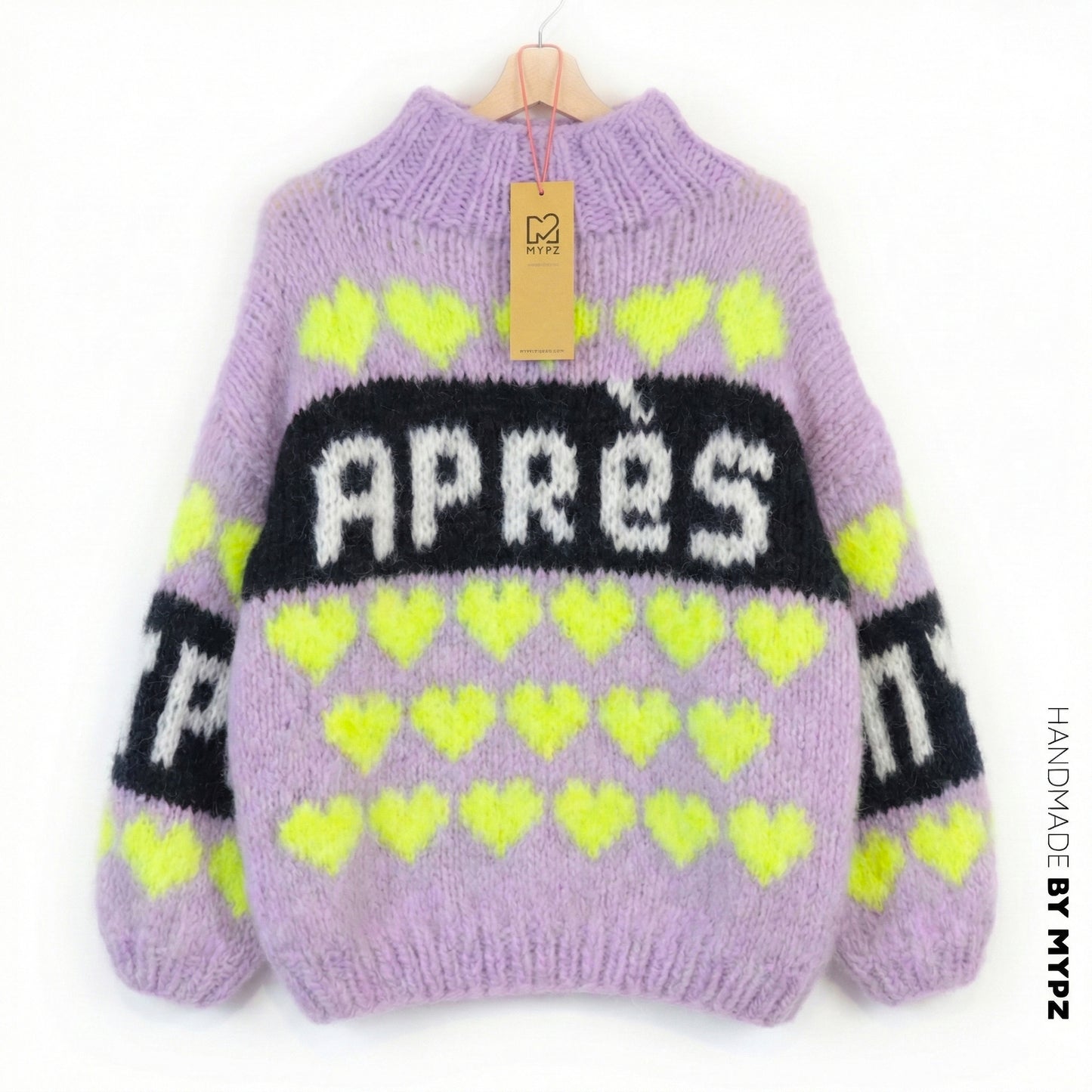 Breipakket – MYPZ Chunky Mohair Trui Ski Crush No.9 (ENG-NL-DE)