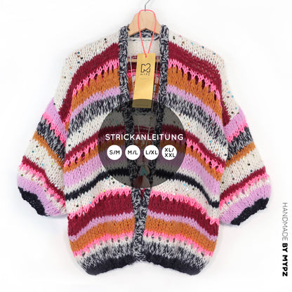 Breipatroon – MYPZ Light Alpaca vest Twinkle Berry No10 (ENG-NL-DE)
