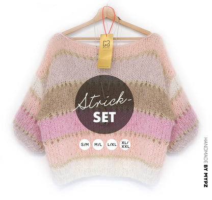 Breipakket – MYPZ Light Mohair top Beige No10 (ENG-NL-DE)