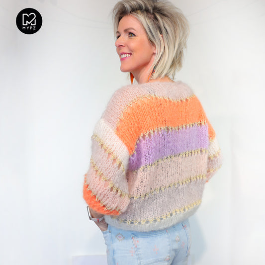 Breipakket – MYPZ Light Mohair top Orange No10 (ENG-NL-DE)