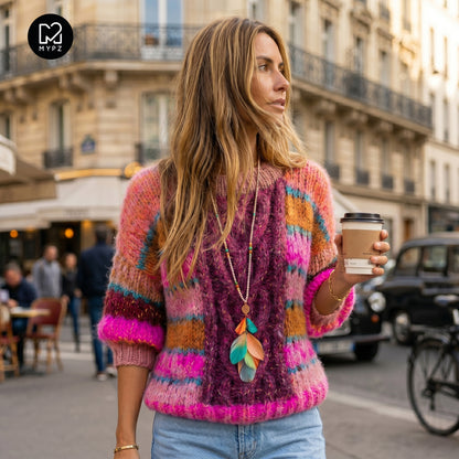 Breipatroon – MYPZ  Light Alpaca Mohair Top Wildberry No10 (ENG-NL-DE)