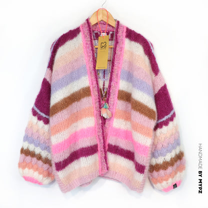 Rosy Sunset cardigan