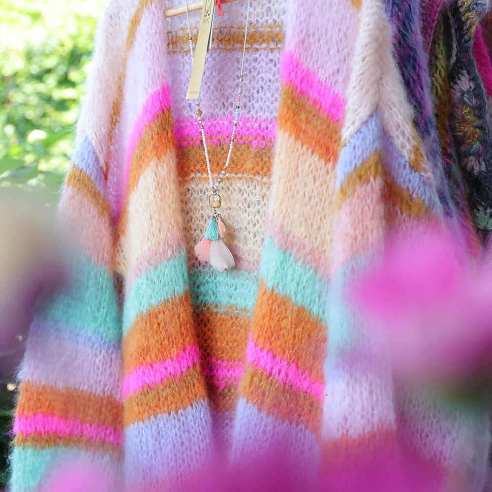 Knitting kit – MYPZ Basic Light Mohair Cardigan Talia No10 (ENG-NL)