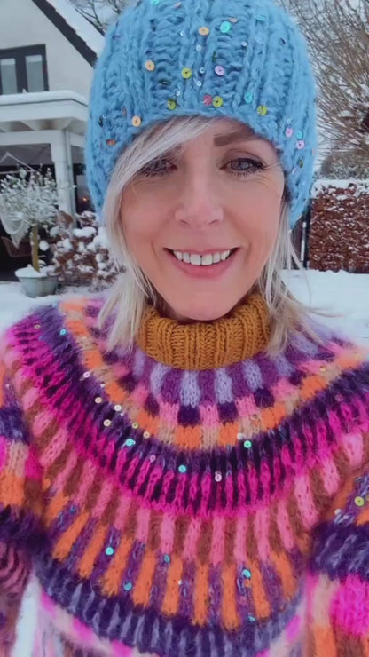 Breipakket – MYPZ top-down sweater Boho Firefly No6 (ENG-NL-DE)