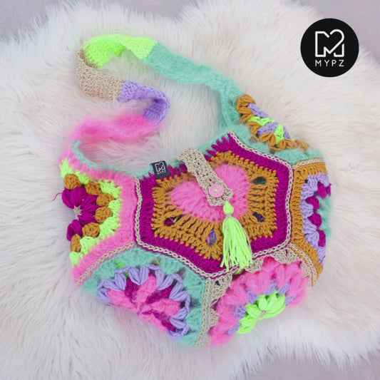 Haakpatroon - MYPZ Happiness tas (ENG-NL-DE)