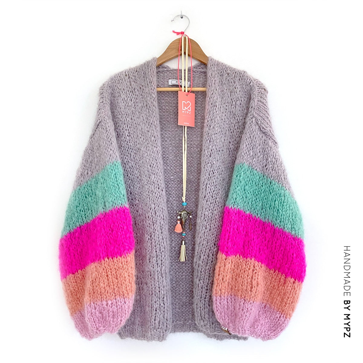 MYPZ Basic Light Mohair Cardigan Summer Vibes No10