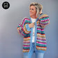 Haakpatroon - MYPZ Mohair Granny stripes vest Belly (ENG-NL)