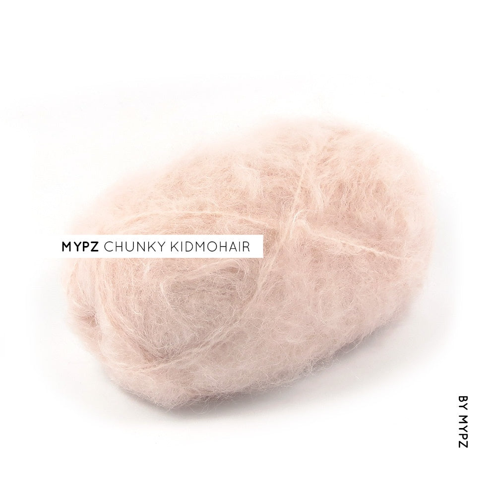 MYPZ Chunky kidmohair Powder pink