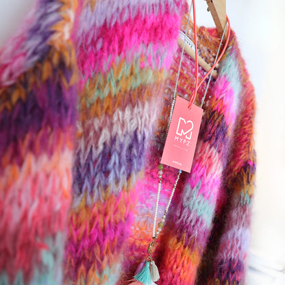 Knitting Kit – MYPZ Chunky Mohair Cardigan Piece No.15 (ENG-NL)