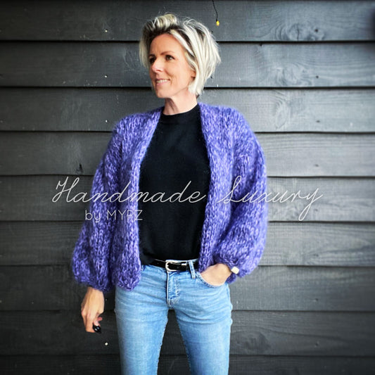 MYPZ chunky mohair cardigan Kendall