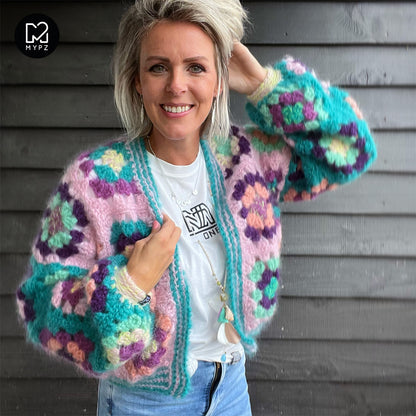 Haakpatroon - MYPZ Granny square bomber vest Hailey (ENG-NL)