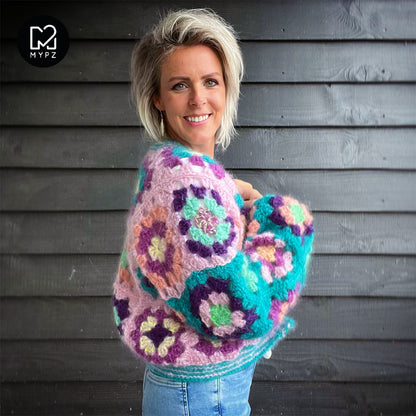 Haakpatroon - MYPZ Granny square bomber vest Hailey (ENG-NL)